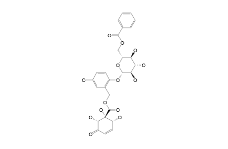 (REL)-2-(6-BENZOYL-BETA-GLUCOPYRANOSYLOXY)-7-(6-ALPHA,2-ALPHA,6-ALPHA-TRIHYDROXY-5-OXOCYClOHEX-3-ENOYL)-5-HYDROXYBENZYL_ALCOHOL