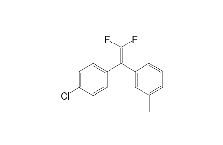 1-(1-(4-chlorophenyl)-2,2-difluorovinyl)-3-methylbenzene