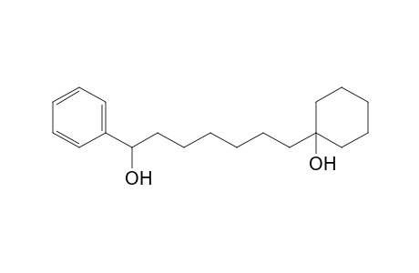 1-(7-hydroxy-7-phenyl-heptyl)cyclohexanol