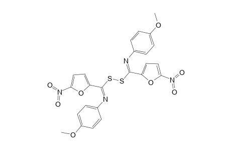 S(1),S(2)-bis[5'-Nitro-2'-furyl-N-(p-methoxyphenyl)imido]-disulfide