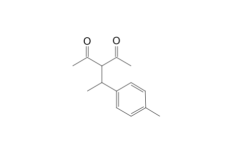 3-(1-p-Tolylethyl)pentane-2,4-dione