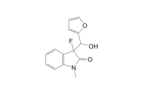 (RS)-3-Fluoro-3-[(RS)-fur-2-yl(hydroxy)methyl]-1-methylindolin-2-one