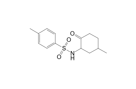 2-(N-(p-Tolylsulfonyl)amino)-4-methylcyclohexaneone