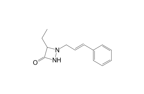 1-Cinnamyl-4-ethyl-1,2-diazetidin-3-one