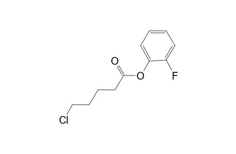 5-Chlorovaleric acid, 2-fluorophenyl ester