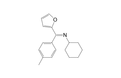N-((2-Furyl)-p-tolyl-methylene)-cyclohexylamine