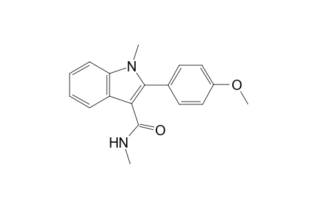 2-(4-Methoxyphenyl)-N,1-dimethyl-1H-indole-3-carboxamide