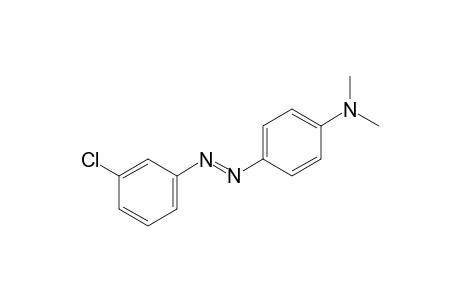 N,N-dimethyl-p-(m-chlorophenylazo)aniline