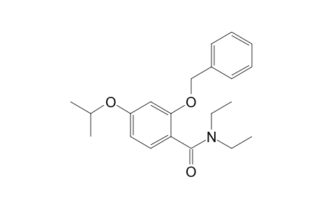 2-Benzyloxy-N,N-diethyl-4-isopropoxybenzamide