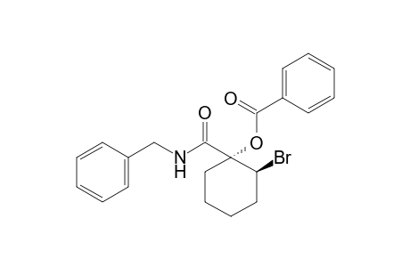 (1R,2S)-2-Bromo-1-(benzylcarbamoyl)cyclohexyl-benzoate