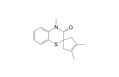 3',4,4'-Trimethyl-2H-benzothiazin-2-spirocyclopent-3'-en-3(4H)-one