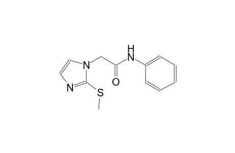 2-[2-(methylsulfanyl)-1H-imidazol-1-yl]-N-phenylacetamide