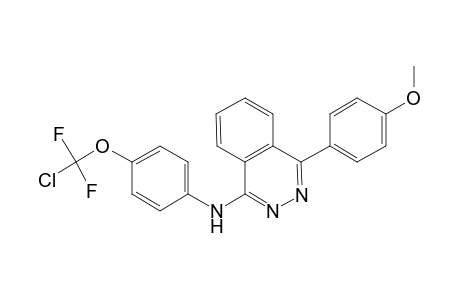 N-[4-[chloranyl-bis(fluoranyl)methoxy]phenyl]-4-(4-methoxyphenyl)phthalazin-1-amine