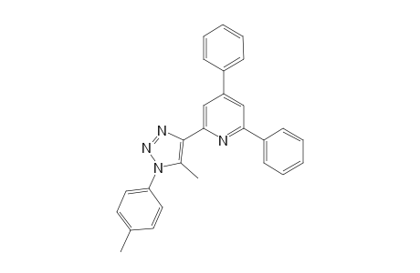 2-(5-Methyl-1-(p-tolyl)-1H-1,2,3-triazol-4-yl)-4,6-diphenylpyridine