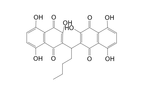 Pentylene-3,3'-bis(2-hydroxynaphthazarine)