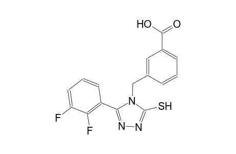 benzoic acid, 3-[[3-(2,3-difluorophenyl)-5-mercapto-4H-1,2,4-triazol-4-yl]methyl]-