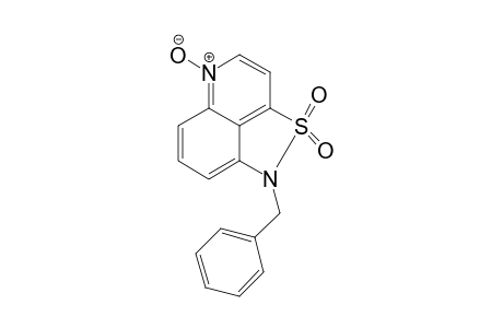 1H-1-Benzyl-2,2-dioxoisothiazolo[5,4,3-d,e]quinoline N-oxide