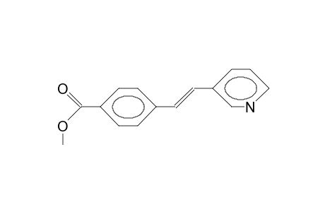 3-(4-Methoxycarbonyl-styryl)-pyridine