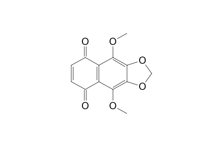 5,8-Dimethoxy-6,7-methylenedioxy-1,4-naphthoquinone