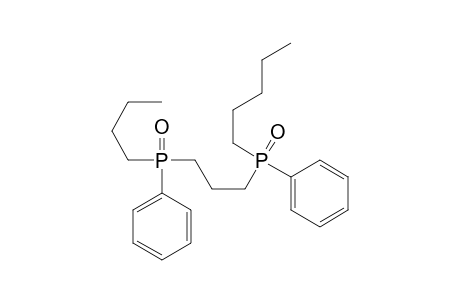 Phosphine oxide, butyl[3-(pentylphenylphosphinyl)propyl]phenyl-, (R*,S*)-