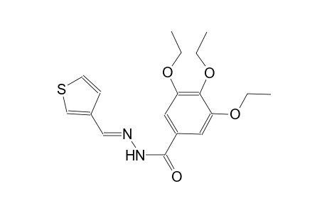 3,4,5-triethoxy-N'-[(E)-3-thienylmethylidene]benzohydrazide