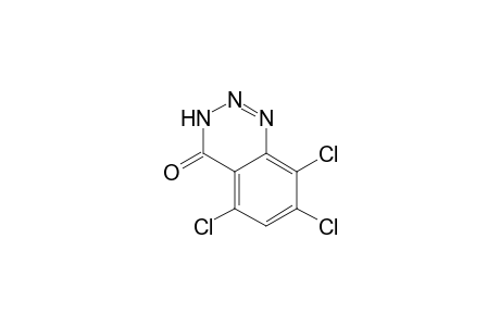 5,7,8-Trichloro-1,2,3-benzotriazin-4-(3H)-one