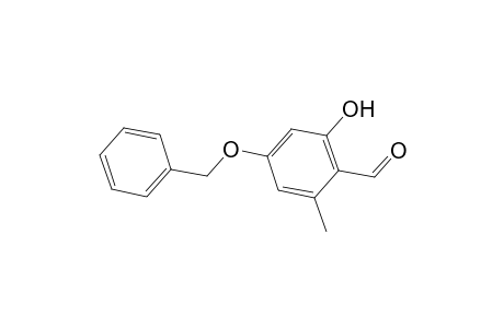 Benzaldehyde, 2-hydroxy-6-methyl-4-(phenylmethoxy)-