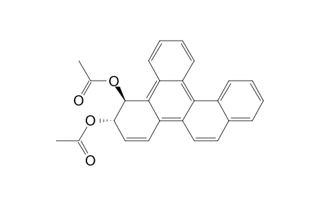 Benzo[g]chrysene-5,6-diol, 5,6-dihydro-, diacetate, trans-(.+-.)-