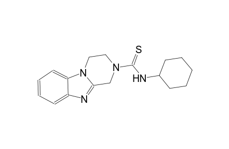 pyrazino[1,2-a]benzimidazole-2(1H)-carbothioamide, N-cyclohexyl-3,4-dihydro-