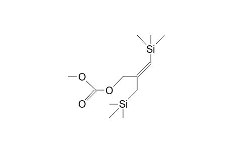 (2-Trimethylsilylmethyl-3-trimethylsilyl-2-propen-1-yl) methyl carbonate