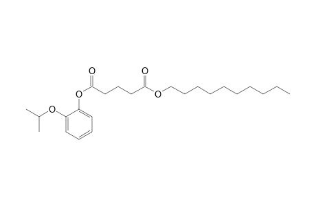 Glutaric acid, decyl 2-isopropoxyphenyl ester