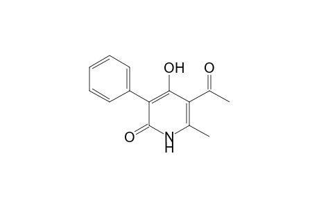 5-Acetyl-4-hydroxy-6-methyl-3-phenyl-2(1H)-pyridinone