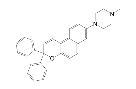8-(N-METHYLPIPERAZINE)-3,3-DIPHENYL-3H-NAPHTHO-[2,1-B]-PYRAN