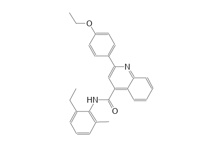 2-(4-ethoxyphenyl)-N-(2-ethyl-6-methylphenyl)-4-quinolinecarboxamide
