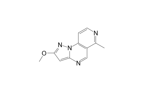 2-METHOXY-6-METHYLPYRAZOLO-[1,5-A]-PYRIDO-[3,4-E]-PYRIMIDINE