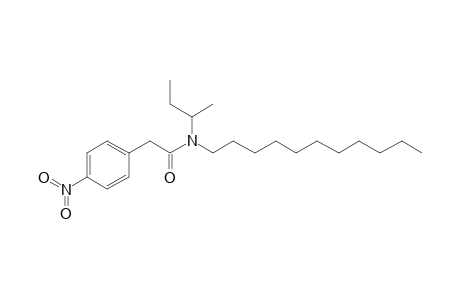 Acetamide, 2-(4-nitrophenyl)-N-(2-butyl)-N-undecyl-