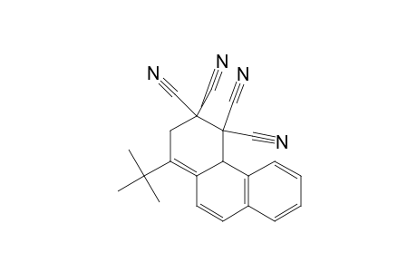 1-(1,1-Dimethylethyl)-2,3,4,4a-tetrahydrophenanthrene-3,3,4,4-tetracarbonitrile