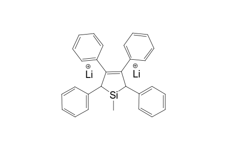 [PH4C4SIMEH](-2).2[LI](+);1-METHYL-2,5-DILITHIO-2,3,4,5-TETRAPHENYL-1-SILACYCLOPENTA-3-ENIDE-DIANION