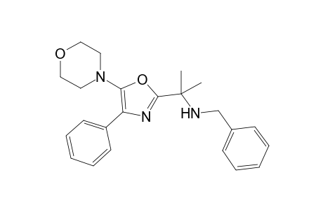 N-Benzyl-2-(4'-phenyl-5'-morpholinooxazol-2'-yl)propan-2-amine