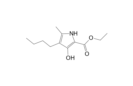 Ethyl 4-butyl-3-hydroxy-5-methyl-1H-pyrrole-2-carboxylate