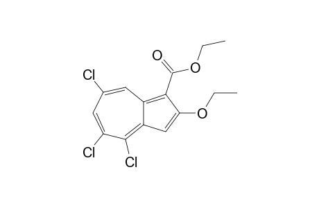 Ethyl 4,5,7-Trichloro-2-ethoxyazulene-1-carboxylate