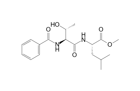 N-Benzoyl-L-threonyl-L-leucine methyl ester