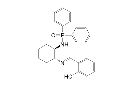 trans-1-N-(2-Hydroxyphenylmethylene)amino-2-N'-(diphenylphosphinyl)aminocyclohexane