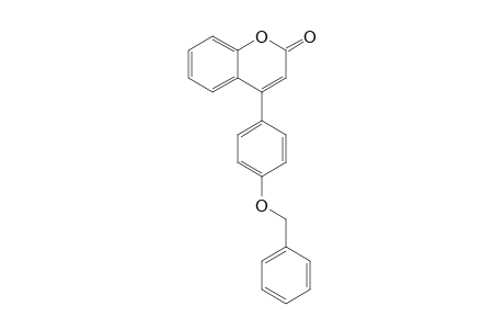 4-(4-Benzoxyphenyl)coumarin