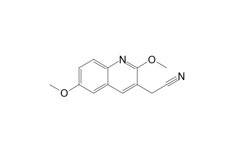 (2,6-Dimethoxy-quinolin-3-yl)-acetonitrile