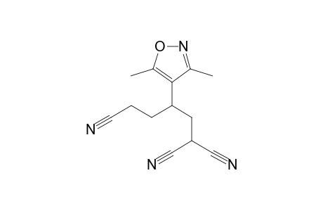 2-Cyano-4-(3',5'-dimethyl-4'-isoxazolyl)-pimeloonitrile