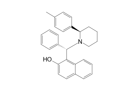 (S)-1-[.alpha.-[(R)-2-(4-Methylphenyl)piperidyl]benzyl]-2-naphthol
