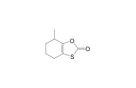 7-Methyl-4,5,6,7-tetrahydro-1,3-benzoxathiol-2-one