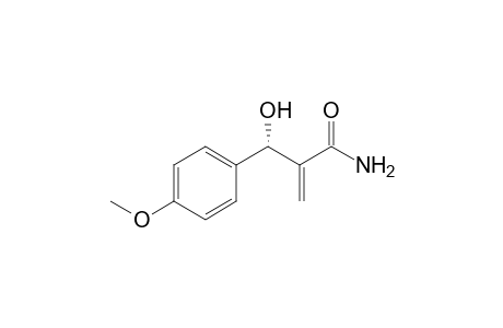 (3S)-(+)-3-Hydroxy-2-methylene-3-(4-methoxyphenyl)propionamide