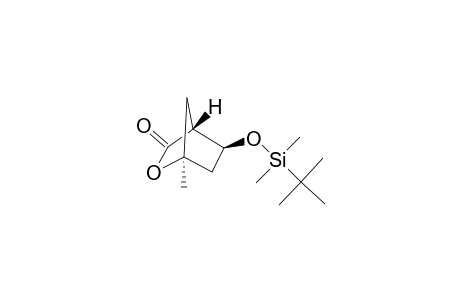 (1S,4R,5S)-5-endo-(tert-Butyldimethylsilyloxy)-1-methyl-2-oxabicyclo[2.2.1]heptan-3-one